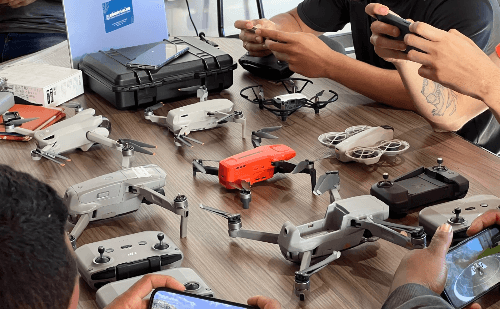 Produtores de GV aprendem a usar drones gratuitamente