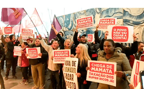 Esquerda e movimentos pressionam por imposto sobre bilionários