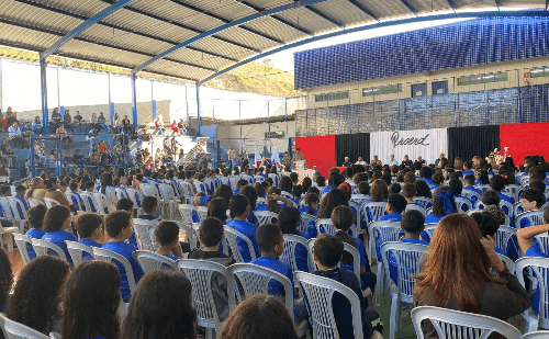 Estudantes de Timóteo e Fabriciano se formam no Proerd 2025 com apoio da Fundação Aperam
