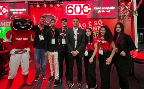 BR net marca presença na Expo Usipa em Ipatinga