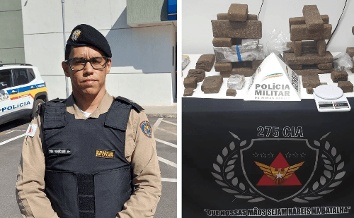 Polícia de MG desmantela ponto de tráfico com grande apreensão
