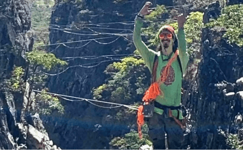 Turista morre em queda durante esporte radical na Chapada dos Veadeiros