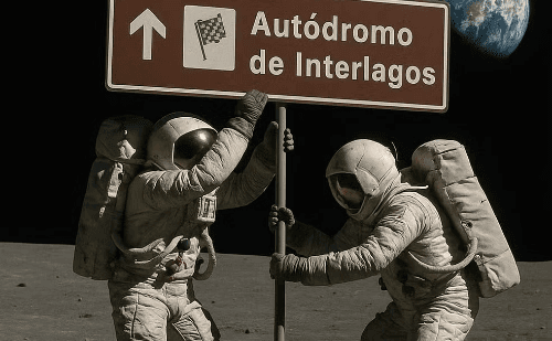 Sinalizações para Interlagos se espalham por SP e geram memes