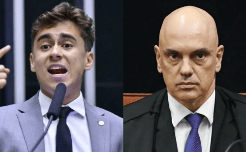 Nikolas critica decisão de Moraes sobre Bolsonaro em tom ácido