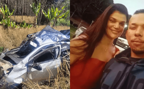 Tragédia em rampa de voo: casal é encontrado morto em carro destruído