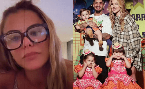Poliana Rocha desabafa sobre separação de Zé Felipe e Virginia