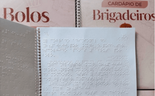 Cidade mineira aprova lei que obriga cardápio em braille