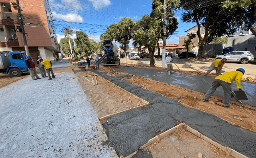 Revitalização do Bom Retiro entra em nova fase com obras de acessibilidade e áreas verdes em Ipatinga