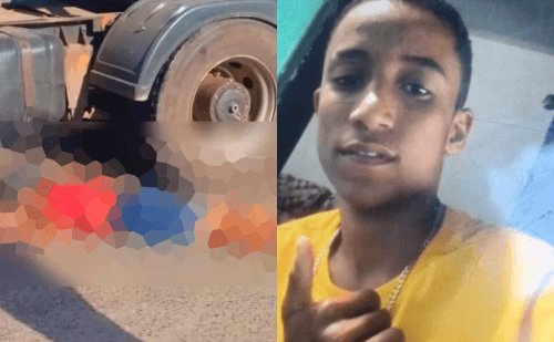 Identificado jovem morto em colisão entre moto e carreta em Timóteo