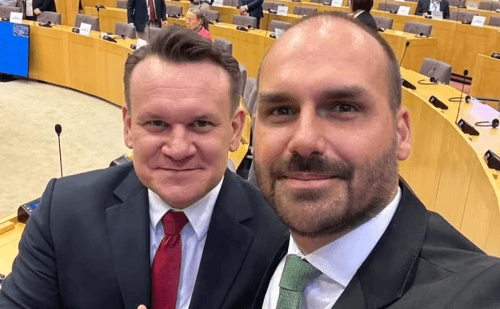 Eduardo Bolsonaro busca respaldo europeu em ofensiva contra STF