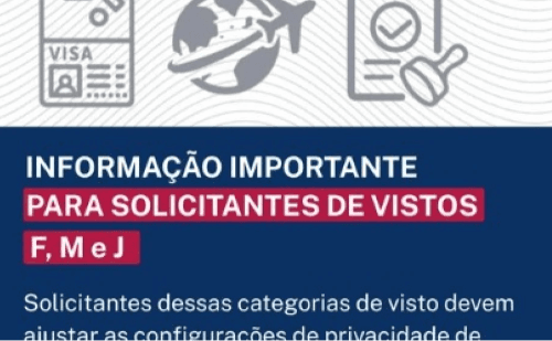 Perfis abertos nas redes viram exigência para estudar nos Estados Unidos