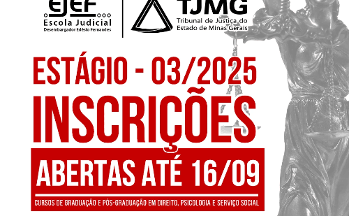TJMG abre seleção para estagiários no Vale do Aço