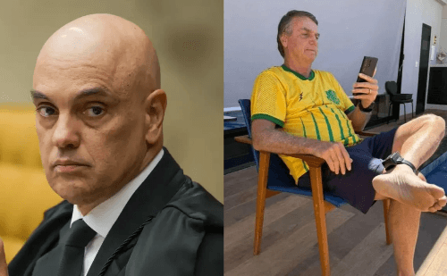 Moraes define novas regras de monitoramento na casa de Bolsonaro