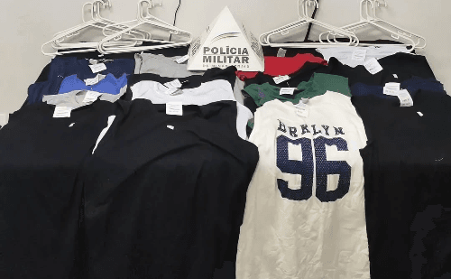 Dupla é presa por receptação de roupas furtadas em Coronel Fabriciano