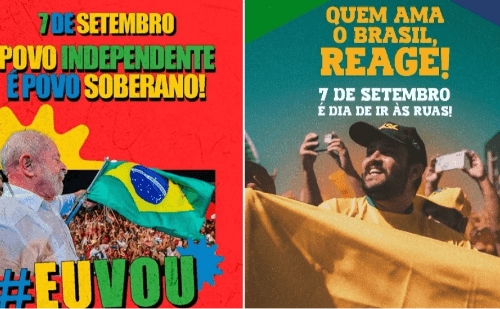 7 de Setembro marcado por atos políticos em São Paulo