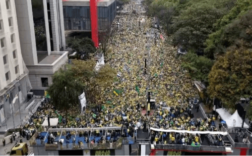 Manifestação da direita no 7 de Setembro tem 42,2 mil, diz USP