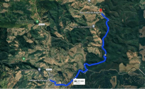 Trânsito no Morro da Coruja será interditado para desmonte de rochas em Santana do Paraíso