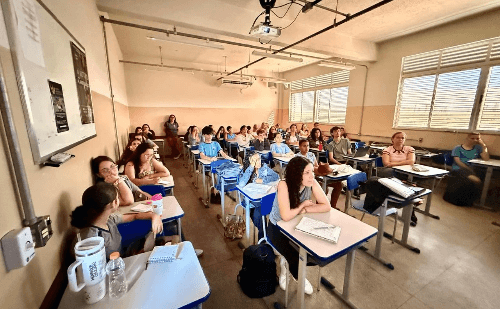 Estudantes de Ipatinga apresentam documentários sobre nomes de escolas no Parque Ipanema