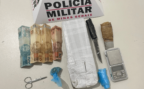 Homem é preso por tráfico de drogas no Morro Santa Rosa, em Ipatinga
