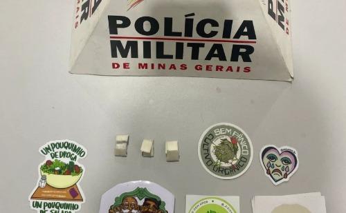 Passageiro de mototáxi é preso com drogas durante corrida em Ipatinga