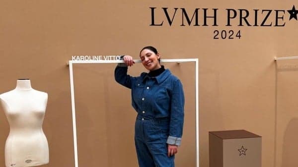 Brasileira Karoline Vitto avança como semifinalista no Prêmio LVMH 2024