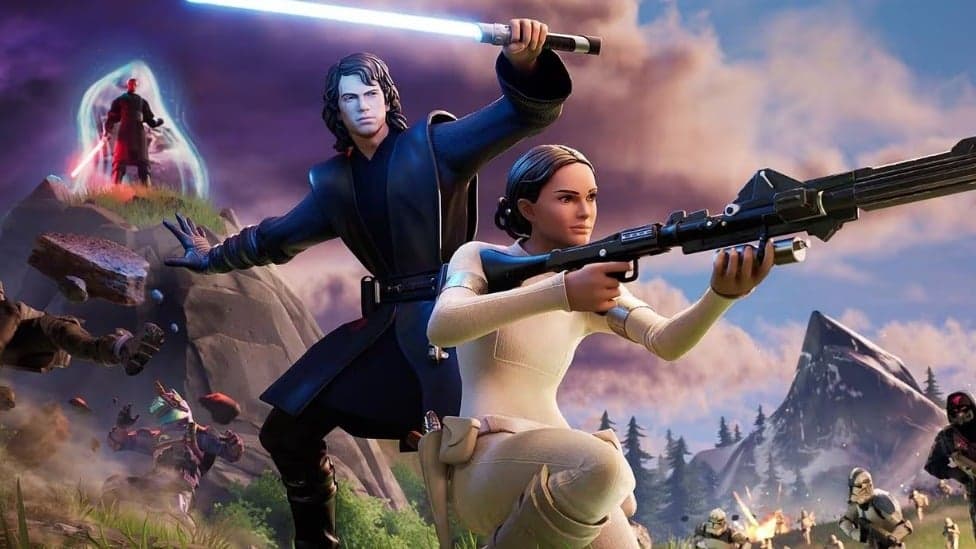 Vídeo: Fortnite terá novos conteúdos de Star Wars em maio